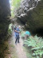 Los evaluadores de la Unesco se despiden hoy del Geoparque Las Loras tras visitarlo junto a más de un centenar de personas