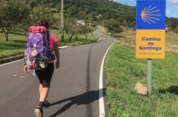 La Diputación y el Ayuntamiento de Carrión colaboran para la creación de un sendero peatonal en la antigua carretera N-120