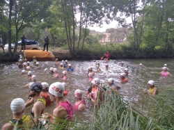 Un total de 140 triatletas llegarán este sábado a Dueñas en la cuarta prueba del XII Circuito de Triatlón ‘Diputación de Palencia’