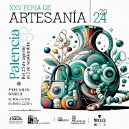 La Feria de Artesanía de Palencia celebra su vigesimoquinto aniversario con una participación creciente que alcanza los 43 talleres