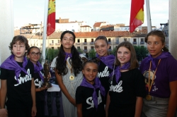 Los alumnos de la Escuela de Danza Smile de Palencia realizan un reivindicativo Pregón Infantil