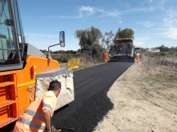 Comienzan las obras de mejora de la carretera PP-9641 Carrión de los Condes por Torre de los Molinos a la P-963