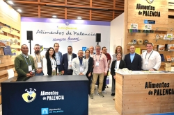 La presidenta  de la Diputación respalda con su presencia a los productores de Alimentos de Palencia que participan San Sebastián Gastronomika