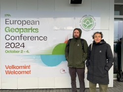 El Geoparque Las Loras viaja hasta Islandia para mostrar sus proyectos al resto de Geoparques Europeos