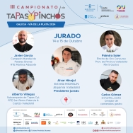 El palentino Alberto Villegas, jurado del Campeonato de Tapas y Pinchos de Galicia – Vía de la Plata
