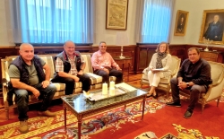La Diputación estudiará la colaboración con el ayuntamiento Valderrábano para la realización de obras en las instalaciones de abastecimiento