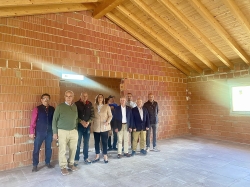 La Diputación de Palencia destina cerca de 34.000 euros en Villovieco para la construcción de un local multiusos