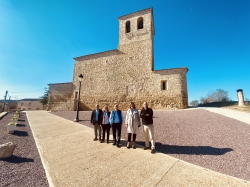 La Diputación de Palencia destina 17.500 euros para la adecuación del entorno de la iglesia de Nuestra Señora de la Esperanza en Villerías de Campos