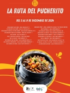 Una veintena de bares y restaurantes participarán del 5 al 9 de diciembre en la XXIII edición de La Ruta del Pucherito