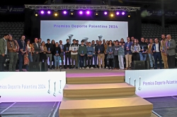 La atleta, Marta García y el Club deportivo Villamuriel, Premios del Deporte Palentino