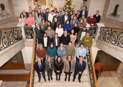 Ayuntamiento, Diputación, Junta y Subdelegación del Gobierno celebran su tradicional desayuno con los medios de comunicación