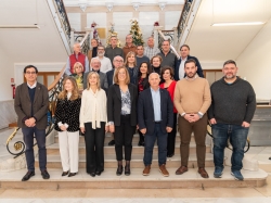 La Diputación de Palencia rinde homenaje a sus trabajadores y reconoce los servicios prestados a sus trabajadores más veteranos