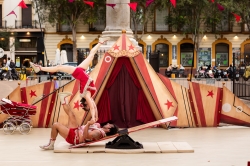 ‘Circo a Escena’ se despide de Palencia de la mano de Proyecto Kavauri