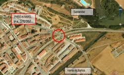 Adif adjudica la supresión de dos pasos a nivel en Alar del Rey (Palencia), con una inversión de 6,3 millones de euros