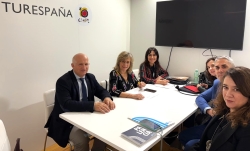 La Diputación de Palencia se reúne con Turespaña para crear líneas de colaboración para la promoción de la provincia de Palencia