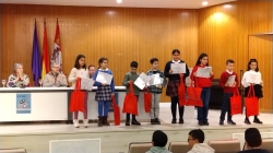 Sara Aparicio Prado, alumna de 4º e.P. Del colegio san gregorio ganadora de la fase provincial del concurso “pequeños gigantes de la lectura”