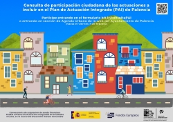El Ayuntamiento de Palencia abre a través de una encuesta una consulta de participación ciudadana de las actuaciones a incluir en el Plan de Actuación