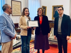 Aurora Sánchez Ruiz, mejor expediente académico de la XI promoción del Grado de Enfermería (2020-2024), de la Escuela de Enfermería ‘Dacio Crespo’