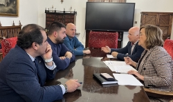 La Diputación estudiará colabora con el Ayuntamiento de Buenavista de Valdavia para mejorar las redes de abastecimiento en Arenillas de San Pelayo