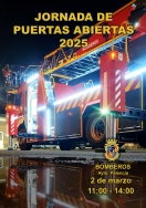 El domingo, día 2 de marzo, jornada de puertas abiertas en el Parque de Bomberos