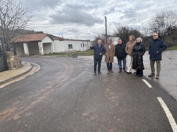 La Diputación palentina mejora notablemente la seguridad para circular por la carretera provincial PP-2201
