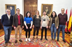 Felicitaciones de la Diputación a dos jóvenes estudiantes de la provincia por su talento matemático y sus logros en las Olimpiadas