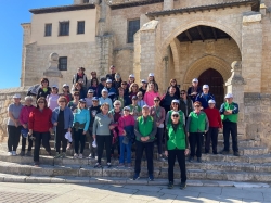 Continúan las Rutas Saludables de la Asociación Española Contra el Cáncer en Paredes de Nava