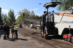 Más de 70 actuaciones del Plan de Asfaltado mejorarán el firme en la ciudad antes de que finalice el mes de junio