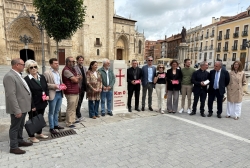 El Camino Lebaniego Castellano ya tiene su kilómetro cero en la Catedral de Palencia
