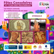 La Diputación de Palencia representará a España en el Festival Consular de Lyon con la Villa Romana La Olmeda, La Tejada y el Hydraulis
