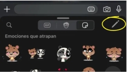 WhatsApp y organiza tus stickers