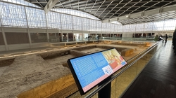 La villa romana La Olmeda moderniza su musealización con la mejora de las visitas auto guiadas en el yacimiento de Pedrosa de la Vega