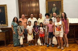 Recepción niños saharauis