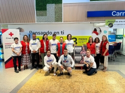 Carrefour y Cruz Roja promueven una nueva edición de la ‘Vuelta al Cole Solidaria’ a favor de la infancia en riesgo social de Palencia