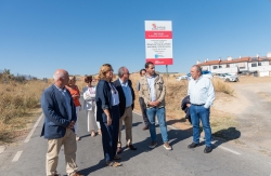 La Diputación y la Junta mejoran la carretera PP-9031, eje estratégico que une el núcleo urbano de Dueñas y el límite provincial con Valladolid