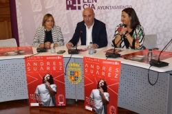 Andrés Suárez ofrecerá un concierto a favor de la AECC el 25 de octubre en el Teatro Principal