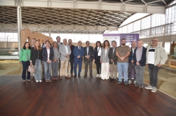 La lmeda acogió el acto institucional de presentación de la candidatura de la asociación bosque modelo Palencia