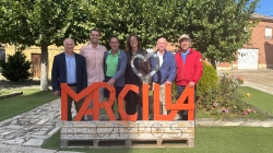 La Diputación invierte en la urbanización y adecuación de los entornos de la plaza Mayor y la mejora del alumbrado público en Marcilla de Campos