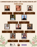 Los baristas David Barcenilla y Jessica Flores representarán a Palencia en la final del I Campeonato Barista de Castilla y León