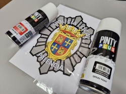La colaboración ciudadana permite identificar a dos grafiteros