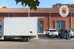Herido un ciclista que colisionó por alcance contra un camión