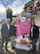 Cascajares y Vallkirias Pisuerga presentan su colaboración solidaria con el Pavo de Acción de Gracias