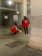 Cruz Roja refuerza su atención a personas sin hogar ante la llegada del frío