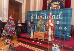 Música, tradición y magia: La Diputación de Palencia presenta en el Palacio Provincial su programación cultural navideña rodeada de niños e ilusión