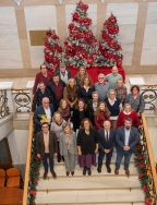 La Diputación de Palencia rinde homenaje a sus trabajadores y reconoce los servicios prestados a sus trabajadores más veteranos