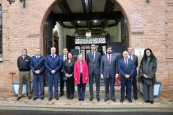 Visita institucional a Nammo Palencia con motivo de la firma del Acuerdo Marco de Defensa