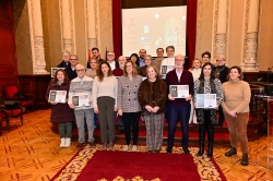 La Diputación de Palencia entrega los premios del Concurso Provincial de Belenes