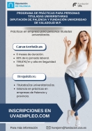 La Diputación palentina y la Fundación Universidad de Valladolid (FUVa) ponen en marcha un nuevo convenio para la empleabilidad de 20 universitarios
