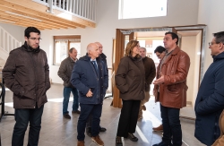 Villaherreros cuenta ya con un nuevo Centro de Usos Múltiples, un espacio municipal de uso vecinal en el que ha colaborado la Diputación de Palencia