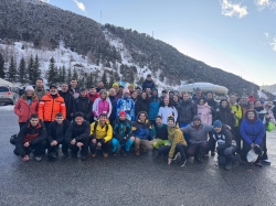 Cientos de palentinos están disfrutando de las ‘Convivencias en la Nieve’, actividad organizada por la Diputación de Palencia